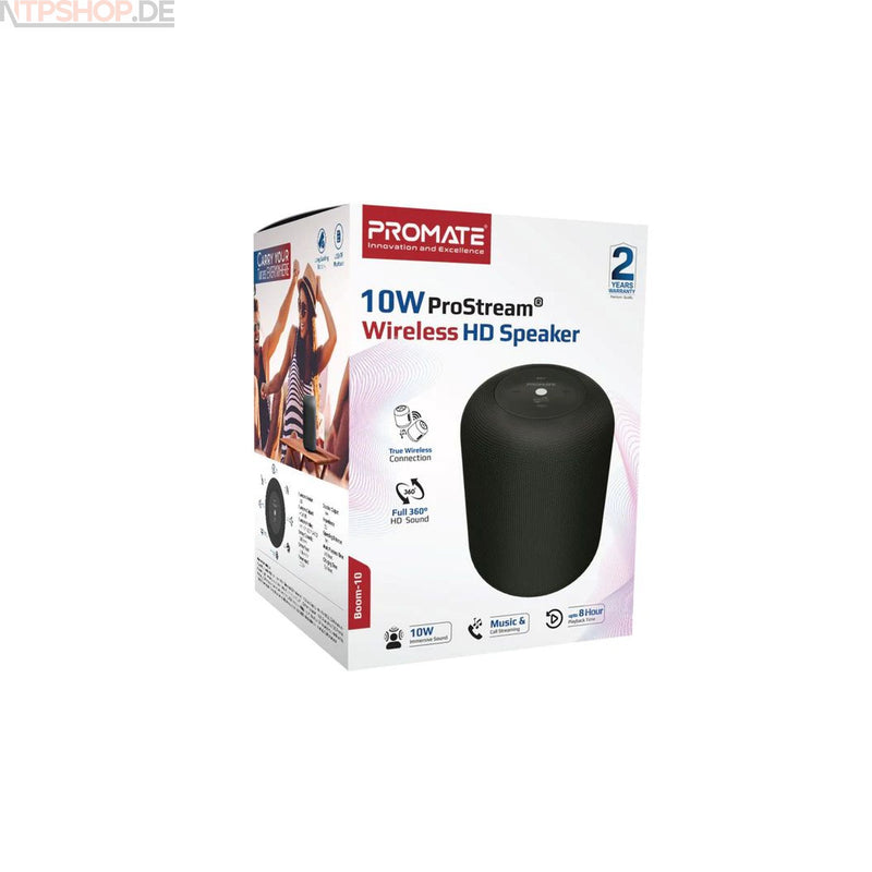Laden Sie das Bild in Galerie -Viewer, Promate Boom-10 Wireless HD Speaker - New-Tech-Products GmbH NTP NTPShop.de www.ntpshop.de www.new-tech-products.de all4living Onlineshop Online Store Gadgets Elektrogeräte