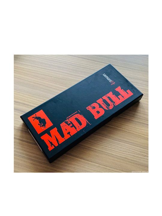 Laden Sie das Bild in Galerie -Viewer, SAMURA - MAD BULL Serbisches Kochmesser mit schwarz-blauem Griff, 7,0 Zoll / 180 mm - SMB-0040