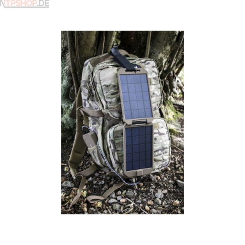 Laden Sie das Bild in Galerie -Viewer, Powertraveller Xtreme Tactical PTL-EXT001TAC Solarmodul mit Powerbank