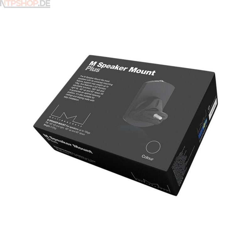 Laden Sie das Bild in Galerie -Viewer, Multibrackets 2463 M Speaker Mount Plus Black - New-Tech-Products GmbH NTP NTPShop.de www.ntpshop.de www.new-tech-products.de all4living Onlineshop Online Store Gadgets Elektrogeräte