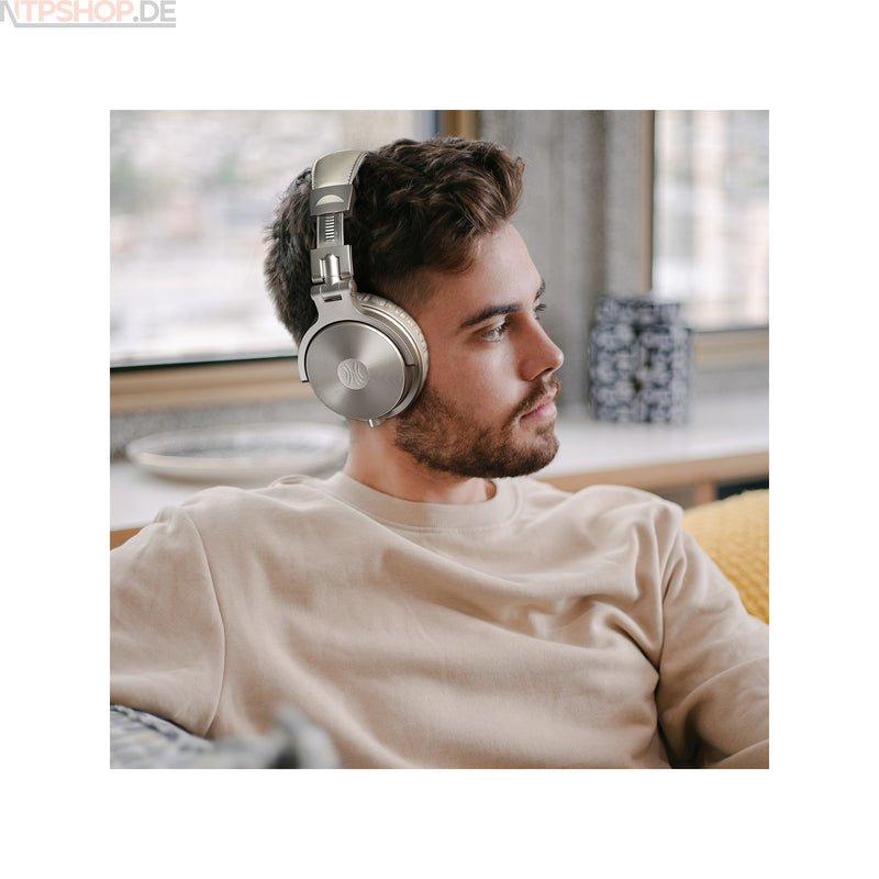 Laden Sie das Bild in Galerie -Viewer, OneOdio Pro C Bluetooth Kopfhörer Over-Ear B-Ware Champagne Gold