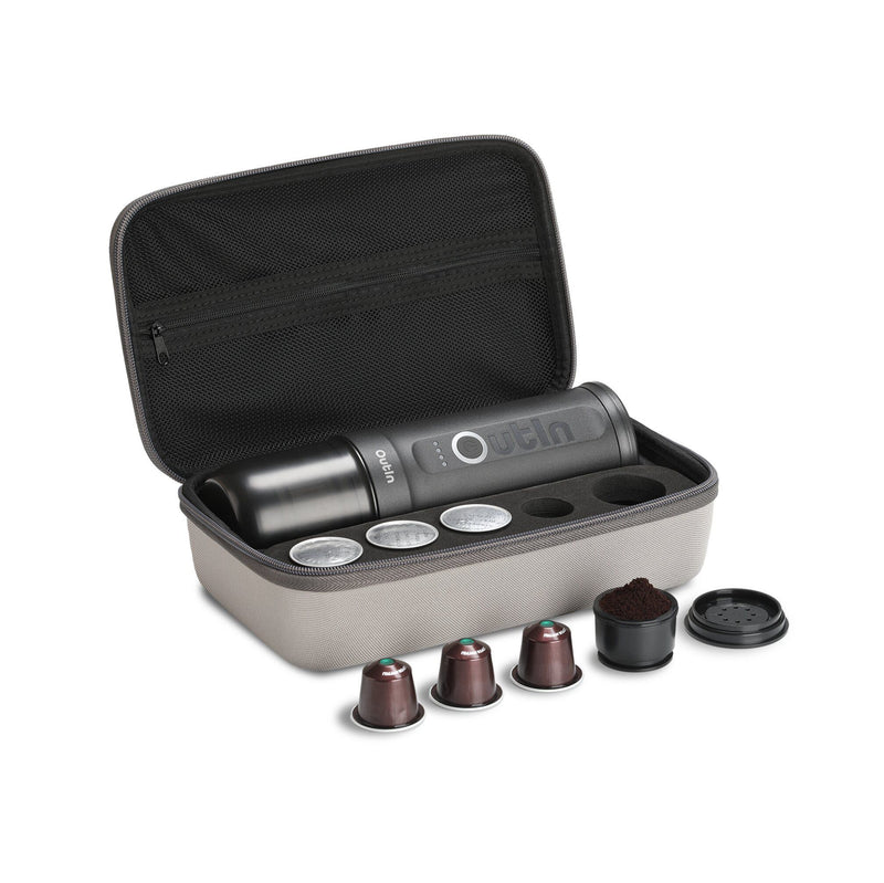 Laden Sie das Bild in Galerie -Viewer, Outin Nano tragbare/portable Espresso Maschine inkl. Hard Case B-Ware (R2F3)