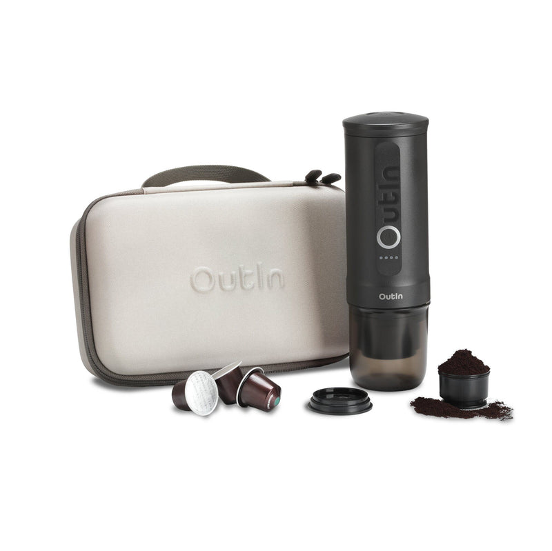 Laden Sie das Bild in Galerie -Viewer, Outin Nano tragbare/portable Espresso Maschine inkl. Hard Case B-Ware (R2F3)