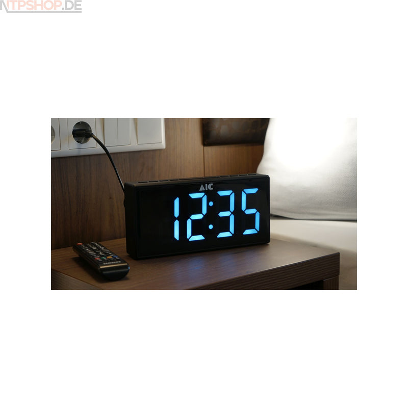 Laden Sie das Bild in Galerie -Viewer, AIC 48XXL Radiowecker mit extra großer LED Anzeige B-Ware (R2F1)