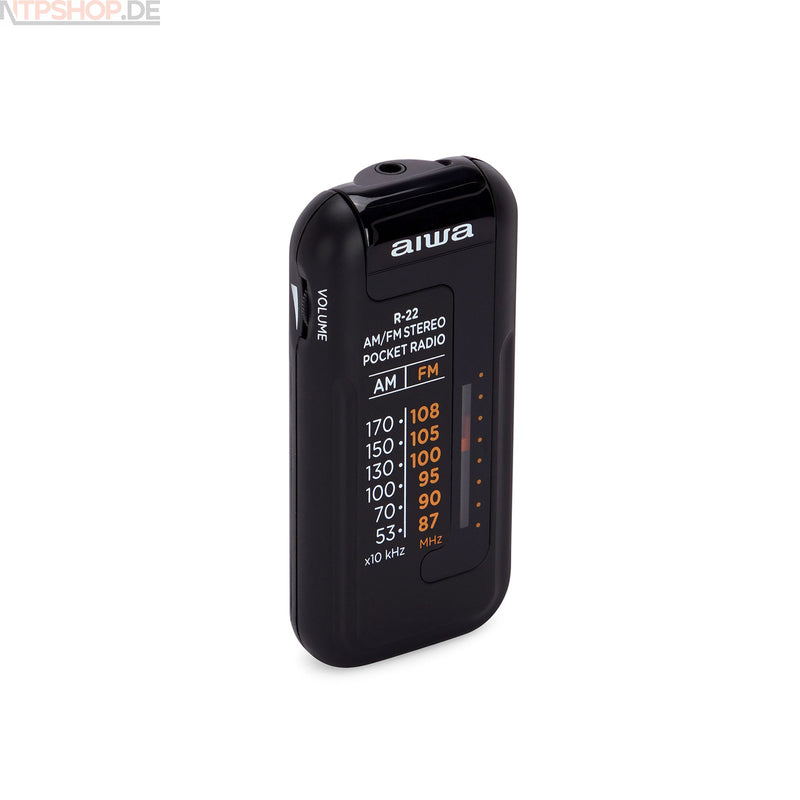 Laden Sie das Bild in Galerie -Viewer, AIWA R-22BK tragbares Mini-Radio B-Ware (R1K3)