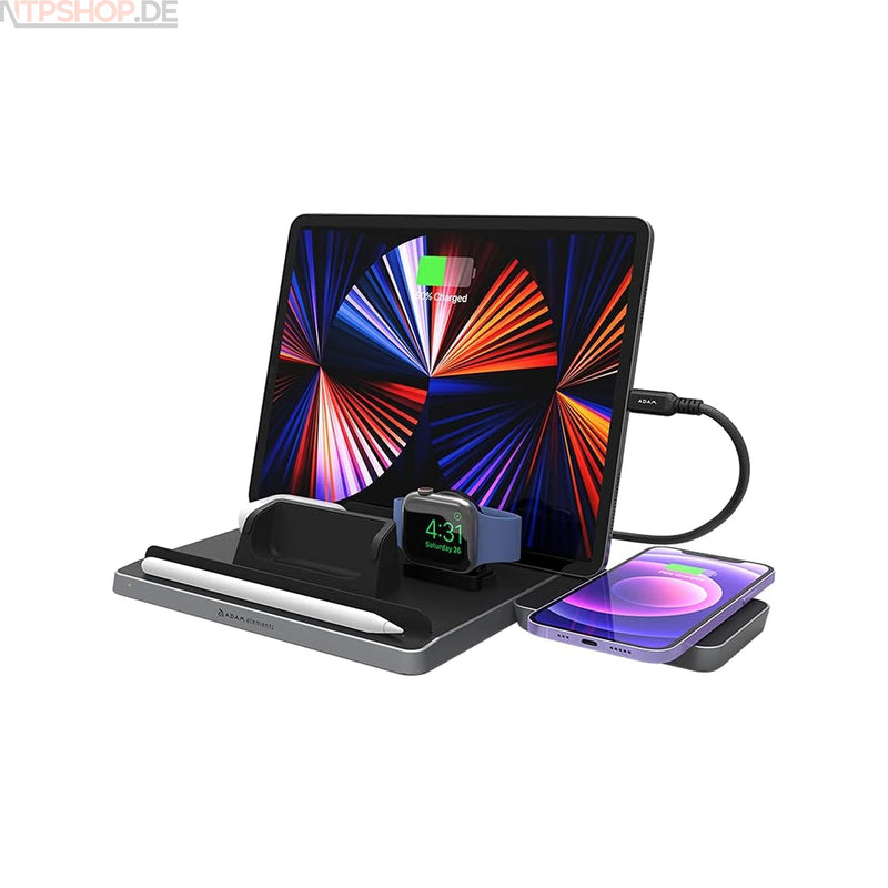 Laden Sie das Bild in Galerie -Viewer, Adam Elements OMNIA Q5 5-in-1 Wireless Ladestation - New-Tech-Products GmbH NTP NTPShop.de www.ntpshop.de www.new-tech-products.de all4living Onlineshop Online Store Gadgets Elektrogeräte