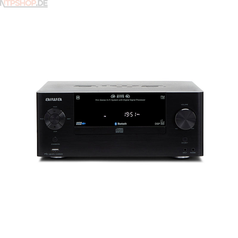 Laden Sie das Bild in Galerie -Viewer, Aiwa MSBTU-500 Mini-Stereo Hi-Fi System B-Ware (R2F3)