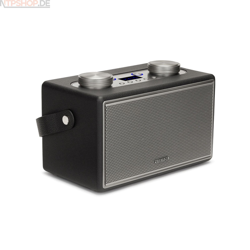 Laden Sie das Bild in Galerie -Viewer, Aiwa BSTU-800BK Vintage-Lautsprecher - New-Tech-Products GmbH NTP NTPShop.de www.ntpshop.de www.new-tech-products.de all4living Onlineshop Online Store Gadgets Elektrogeräte