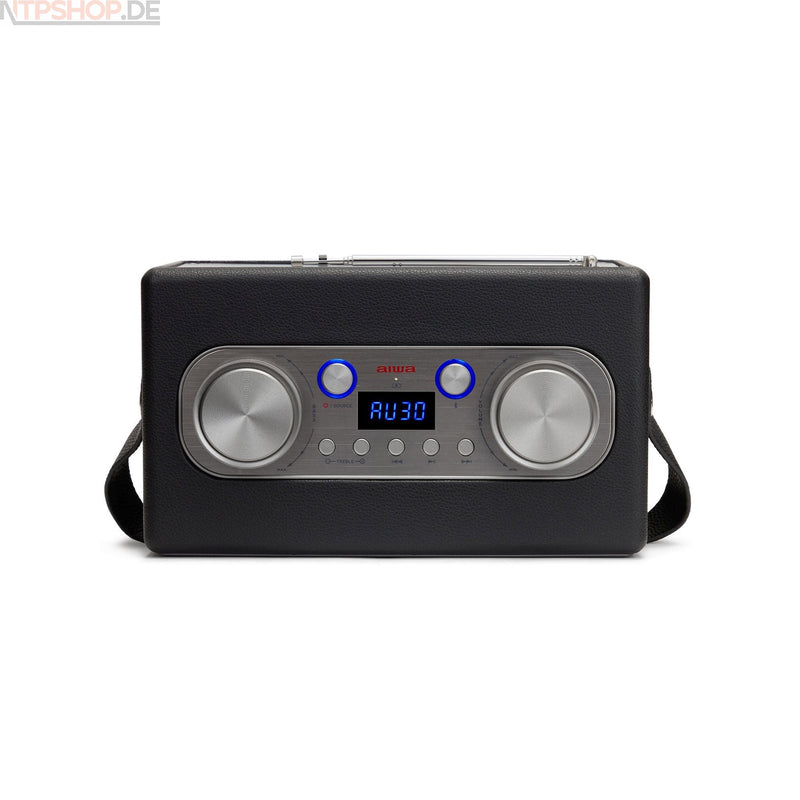 Laden Sie das Bild in Galerie -Viewer, Aiwa BSTU-800BK Vintage-Lautsprecher - New-Tech-Products GmbH NTP NTPShop.de www.ntpshop.de www.new-tech-products.de all4living Onlineshop Online Store Gadgets Elektrogeräte