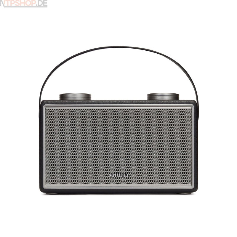 Laden Sie das Bild in Galerie -Viewer, Aiwa BSTU-800BK Vintage-Lautsprecher - New-Tech-Products GmbH NTP NTPShop.de www.ntpshop.de www.new-tech-products.de all4living Onlineshop Online Store Gadgets Elektrogeräte