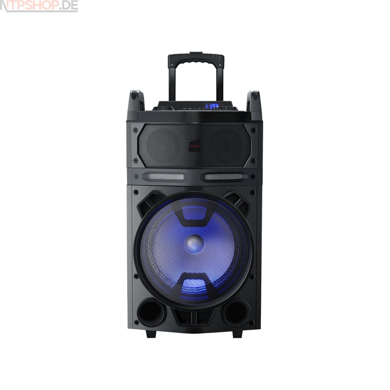 Laden Sie das Bild in Galerie -Viewer, Aiwa KTBUS-700 Tragbares Karaoke Musiksystem mit LED Beleuchtung - New-Tech-Products GmbH NTP NTPShop.de www.ntpshop.de www.new-tech-products.de all4living Onlineshop Online Store Gadgets Elektrogeräte