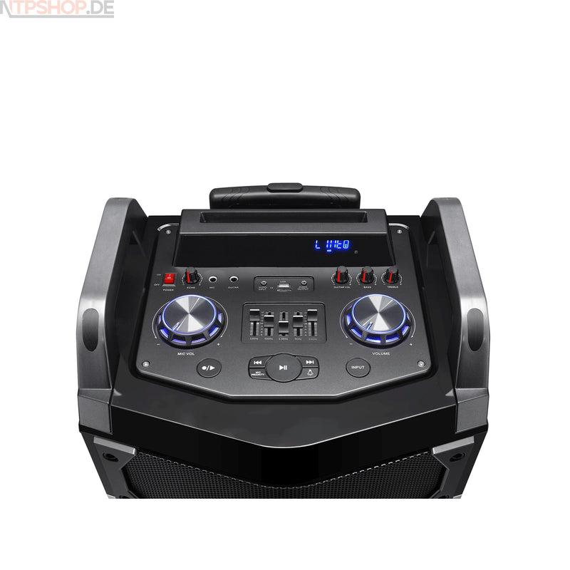 Laden Sie das Bild in Galerie -Viewer, Aiwa KTBUS-700 Tragbares Karaoke Musiksystem mit LED Beleuchtung - New-Tech-Products GmbH NTP NTPShop.de www.ntpshop.de www.new-tech-products.de all4living Onlineshop Online Store Gadgets Elektrogeräte