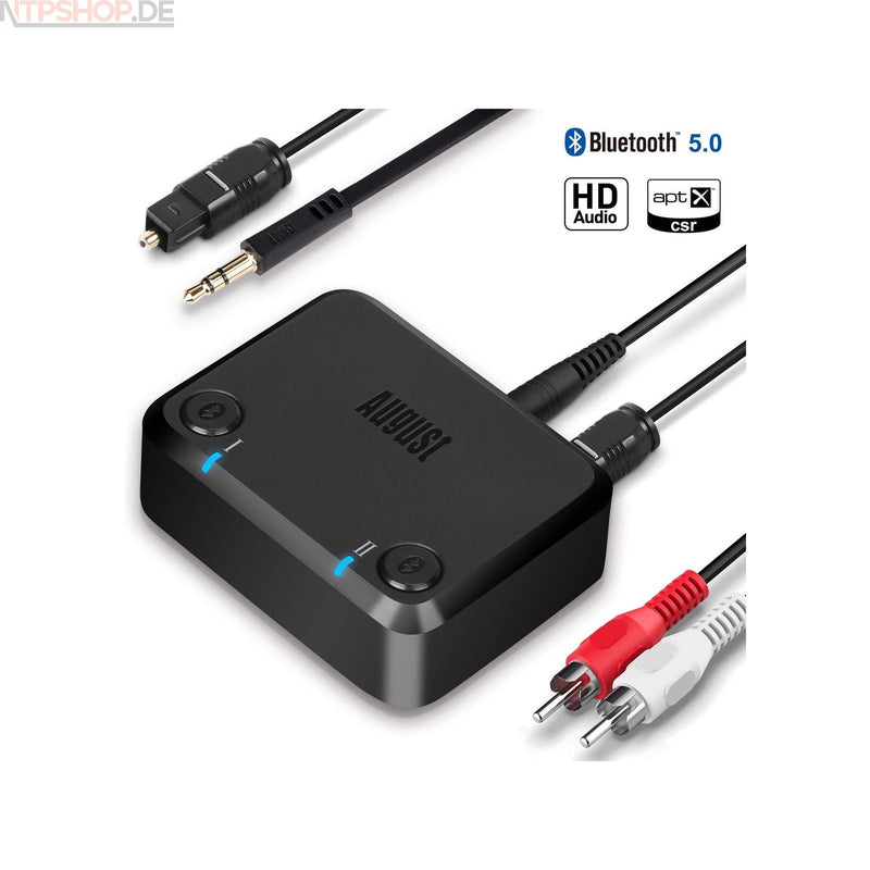 Laden Sie das Bild in Galerie -Viewer, August MR270HD Dual Bluetooth Transmitter - New-Tech-Products GmbH NTP NTPShop.de www.ntpshop.de www.new-tech-products.de all4living Onlineshop Online Store Gadgets Elektrogeräte