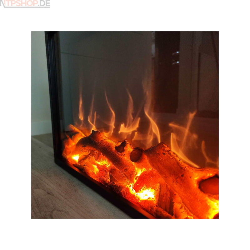 Laden Sie das Bild in Galerie -Viewer, MPC CAMINETTO-VULCANO Vulcano Elektrokamineinsatz mit LED