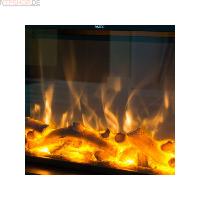 Laden Sie das Bild in Galerie -Viewer, MPC CAMINETTO-VULCANO Vulcano Elektrokamineinsatz mit LED