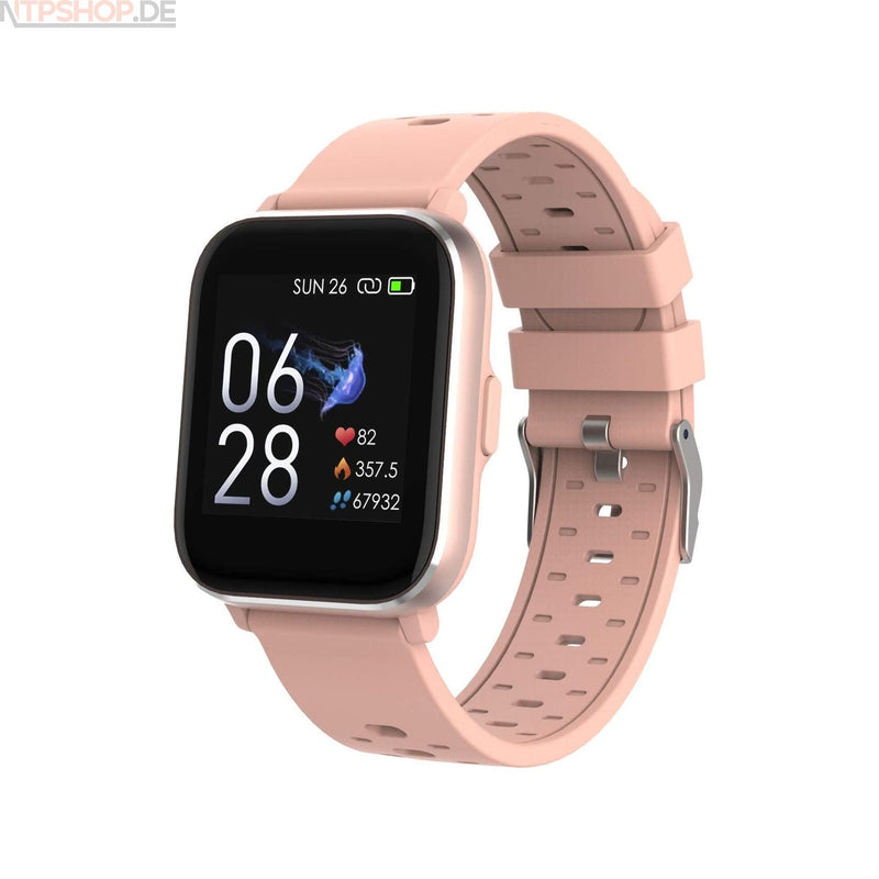 Laden Sie das Bild in Galerie -Viewer, Denver SW-162 Bluetooth-Smartwatch mit Körpertemperatur- und Herzfrequenzsensor - New-Tech-Products GmbH NTP NTPShop.de www.ntpshop.de www.new-tech-products.de all4living Onlineshop Online Store Gadgets Elektrogeräte