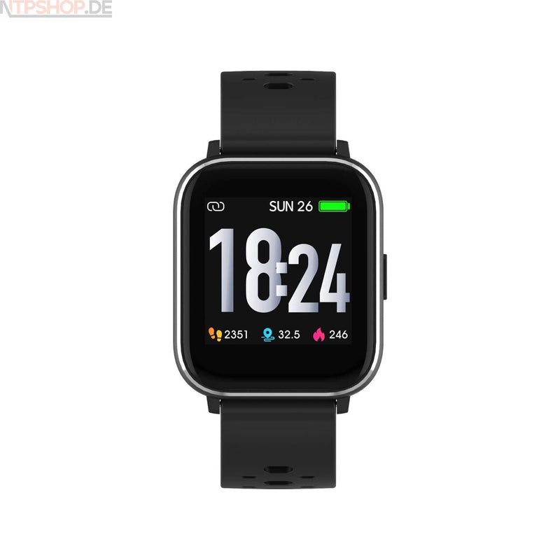 Laden Sie das Bild in Galerie -Viewer, Denver SW-162 Bluetooth-Smartwatch mit Körpertemperatur- und Herzfrequenzsensor - New-Tech-Products GmbH NTP NTPShop.de www.ntpshop.de www.new-tech-products.de all4living Onlineshop Online Store Gadgets Elektrogeräte