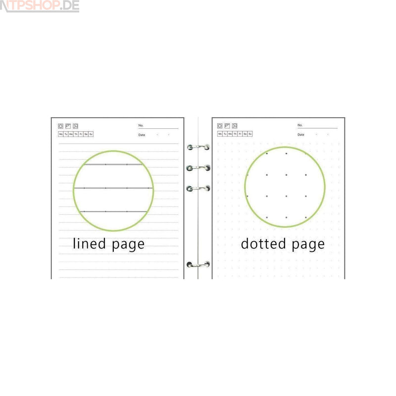Laden Sie das Bild in Galerie -Viewer, Dreiklang, wiederverwendbares Smartbook DIN A5 blau liniert nachhaltig Block