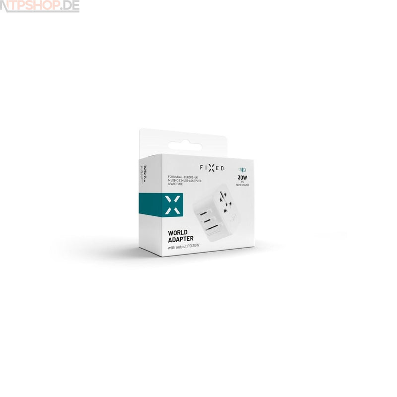 Laden Sie das Bild in Galerie -Viewer, FIXED FIXCT30-1C2A World Adapter - New-Tech-Products GmbH NTP NTPShop.de www.ntpshop.de www.new-tech-products.de all4living Onlineshop Online Store Gadgets Elektrogeräte