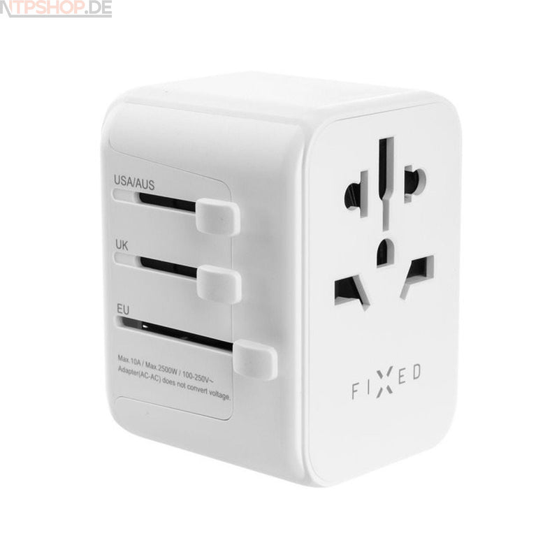 Laden Sie das Bild in Galerie -Viewer, FIXED FIXCT30-1C2A World Adapter - New-Tech-Products GmbH NTP NTPShop.de www.ntpshop.de www.new-tech-products.de all4living Onlineshop Online Store Gadgets Elektrogeräte
