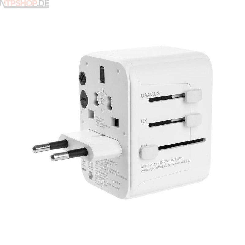 Laden Sie das Bild in Galerie -Viewer, FIXED FIXCT30-1C2A World Adapter - New-Tech-Products GmbH NTP NTPShop.de www.ntpshop.de www.new-tech-products.de all4living Onlineshop Online Store Gadgets Elektrogeräte