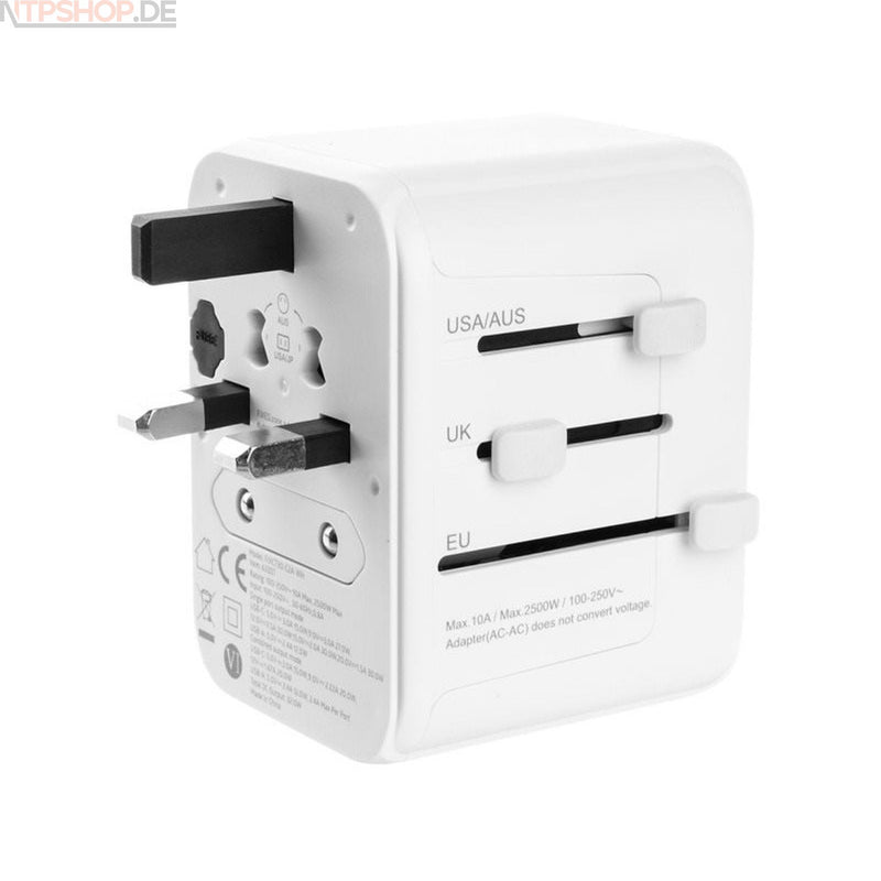 Laden Sie das Bild in Galerie -Viewer, FIXED FIXCT30-1C2A World Adapter - New-Tech-Products GmbH NTP NTPShop.de www.ntpshop.de www.new-tech-products.de all4living Onlineshop Online Store Gadgets Elektrogeräte