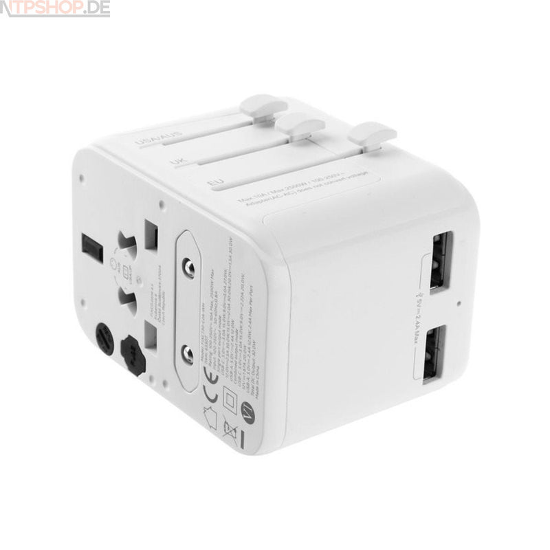 Laden Sie das Bild in Galerie -Viewer, FIXED FIXCT30-1C2A World Adapter - New-Tech-Products GmbH NTP NTPShop.de www.ntpshop.de www.new-tech-products.de all4living Onlineshop Online Store Gadgets Elektrogeräte