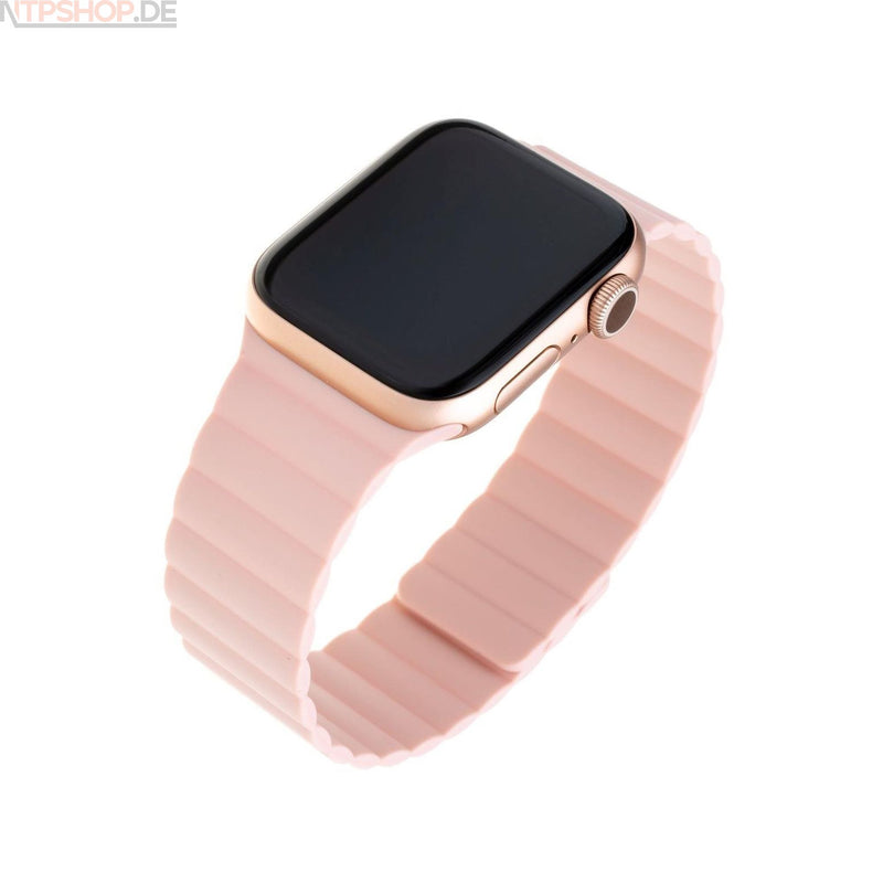 Laden Sie das Bild in Galerie -Viewer, FIXED FIXMST-436-PI Magnetic Strap for Apple Watch 38 mm/40 mm pink - New-Tech-Products GmbH NTP NTPShop.de www.ntpshop.de www.new-tech-products.de all4living Onlineshop Online Store Gadgets Elektrogeräte