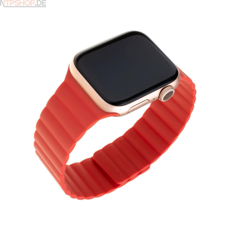 Laden Sie das Bild in Galerie -Viewer, FIXED FIXMST-436-RD Magnetic Strap for Apple Watch 38 mm/40 mm red - New-Tech-Products GmbH NTP NTPShop.de www.ntpshop.de www.new-tech-products.de all4living Onlineshop Online Store Gadgets Elektrogeräte