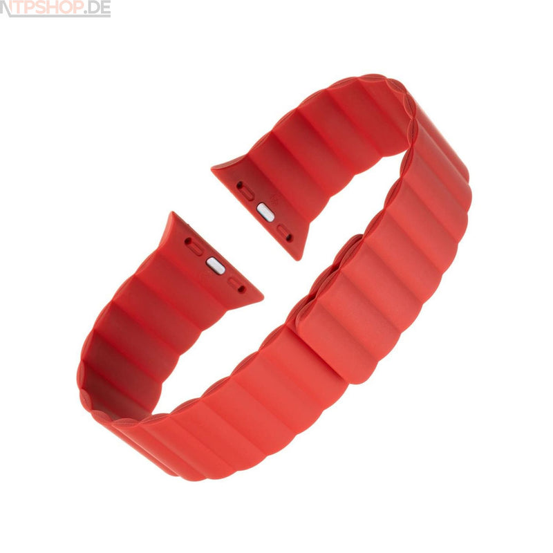 Laden Sie das Bild in Galerie -Viewer, FIXED FIXMST-436-RD Magnetic Strap for Apple Watch 38 mm/40 mm red - New-Tech-Products GmbH NTP NTPShop.de www.ntpshop.de www.new-tech-products.de all4living Onlineshop Online Store Gadgets Elektrogeräte