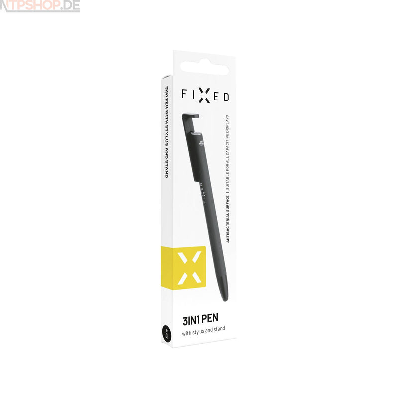 Laden Sie das Bild in Galerie -Viewer, FIXED FIXPEN-BK Pen Antibacterial 3-in-1 black - New-Tech-Products GmbH NTP NTPShop.de www.ntpshop.de www.new-tech-products.de all4living Onlineshop Online Store Gadgets Elektrogeräte