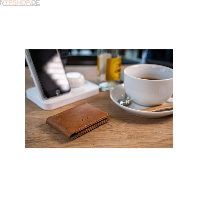 Laden Sie das Bild in Galerie -Viewer, FIXED FIXWAT-SMMW2-BRW Leatherwallet for Apple AirTag - New-Tech-Products GmbH NTP NTPShop.de www.ntpshop.de www.new-tech-products.de all4living Onlineshop Online Store Gadgets Elektrogeräte