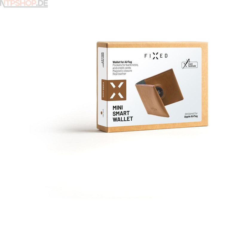 Laden Sie das Bild in Galerie -Viewer, FIXED FIXWAT-SMMW2-BRW Leatherwallet for Apple AirTag - New-Tech-Products GmbH NTP NTPShop.de www.ntpshop.de www.new-tech-products.de all4living Onlineshop Online Store Gadgets Elektrogeräte
