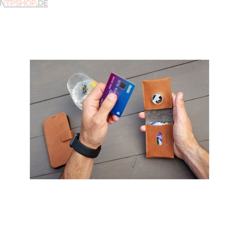 Laden Sie das Bild in Galerie -Viewer, FIXED FIXWAT-SMMW2-BRW Leatherwallet for Apple AirTag - New-Tech-Products GmbH NTP NTPShop.de www.ntpshop.de www.new-tech-products.de all4living Onlineshop Online Store Gadgets Elektrogeräte