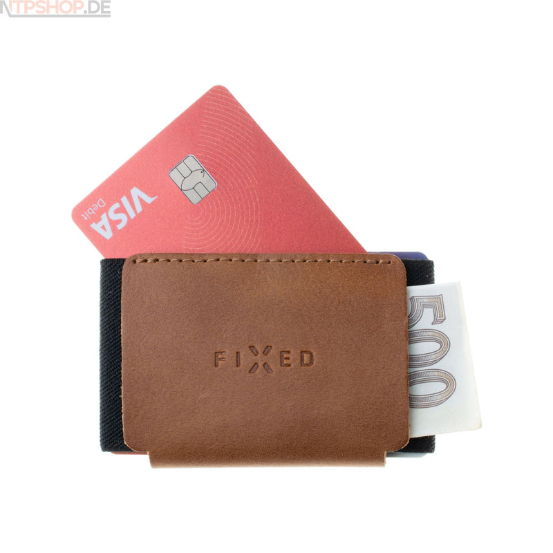 Laden Sie das Bild in Galerie -Viewer, FIXED FIXWAT-STN2-BRW Tiny Leatherwallet for Apple AirTag - New-Tech-Products GmbH NTP NTPShop.de www.ntpshop.de www.new-tech-products.de all4living Onlineshop Online Store Gadgets Elektrogeräte