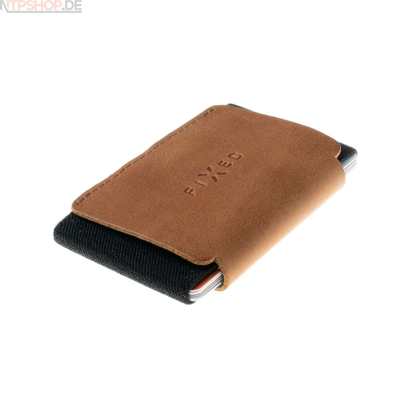 Laden Sie das Bild in Galerie -Viewer, FIXED FIXWAT-STN2-BRW Tiny Leatherwallet for Apple AirTag - New-Tech-Products GmbH NTP NTPShop.de www.ntpshop.de www.new-tech-products.de all4living Onlineshop Online Store Gadgets Elektrogeräte