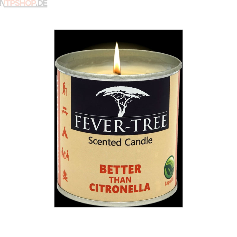 Laden Sie das Bild in Galerie -Viewer, Fever Tree Duftkerze gegen Fliegen- und Stechmücken Duftnote Lemon&Basil