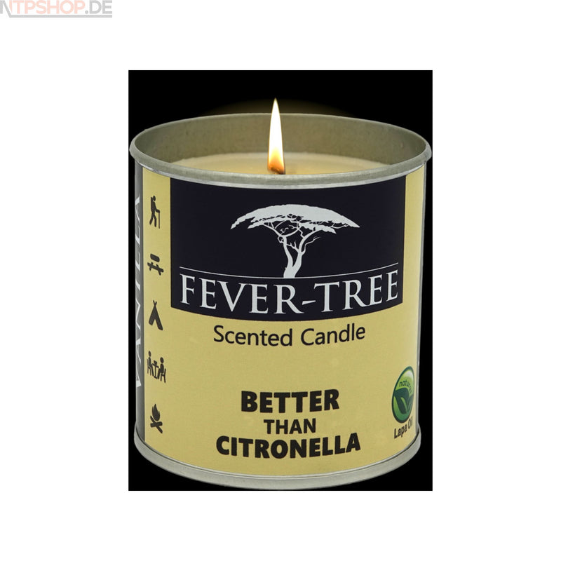 Laden Sie das Bild in Galerie -Viewer, Fever Tree Duftkerze gegen Fliegen- und Stechmücken Duftnote Vanilla