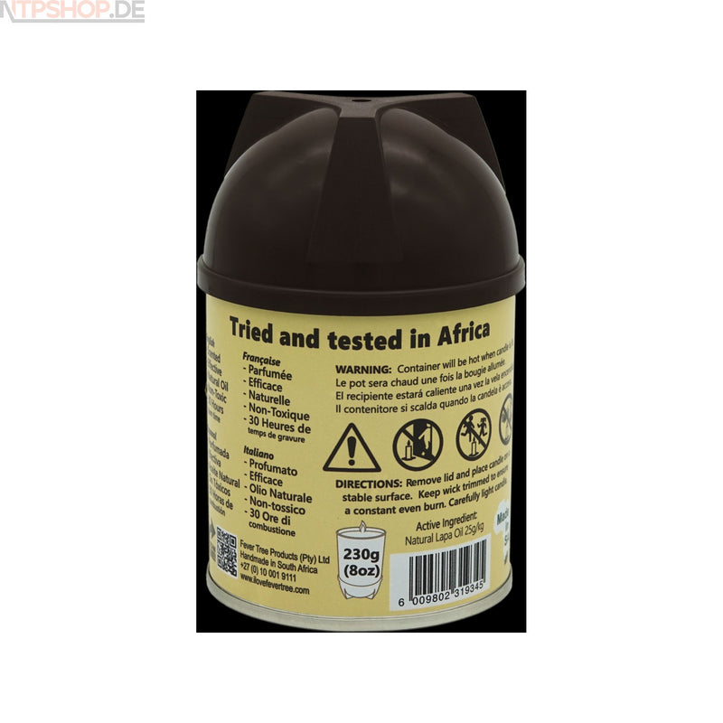 Laden Sie das Bild in Galerie -Viewer, Fever Tree Duftkerze gegen Fliegen- und Stechmücken Duftnote Vanilla