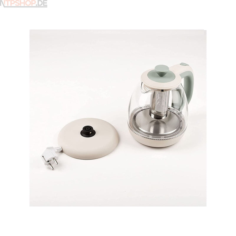 Laden Sie das Bild in Galerie -Viewer, Girmi BL4105 Wasserkocher + Teekessel in einem Glaskanne Teesieb Küche 1 Liter - New-Tech-Products GmbH NTP NTPShop.de www.ntpshop.de www.new-tech-products.de all4living Onlineshop Online Store Gadgets Elektrogeräte