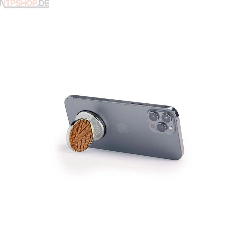 Laden Sie das Bild in Galerie -Viewer, HANDL New York HO1000-GGWGE HANDL O Gold Gator PopSockets - New-Tech-Products GmbH NTP NTPShop.de www.ntpshop.de www.new-tech-products.de all4living Onlineshop Online Store Gadgets Elektrogeräte
