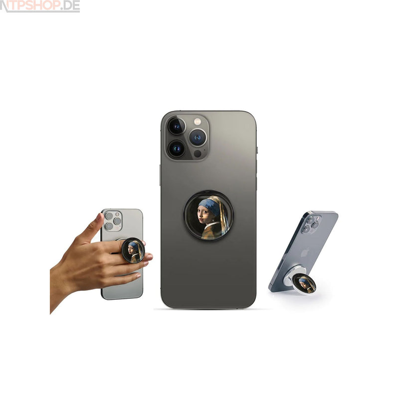Laden Sie das Bild in Galerie -Viewer, HANDL New York HOB-029-B HANDL O Benjamin Pearl Earring PopSockets - New-Tech-Products GmbH NTP NTPShop.de www.ntpshop.de www.new-tech-products.de all4living Onlineshop Online Store Gadgets Elektrogeräte