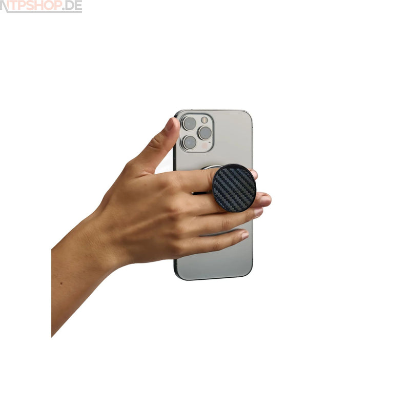 Laden Sie das Bild in Galerie -Viewer, HANDL New York HOM1000-CFEBE HANDL O Carbon Fiber PopSockets - New-Tech-Products GmbH NTP NTPShop.de www.ntpshop.de www.new-tech-products.de all4living Onlineshop Online Store Gadgets Elektrogeräte