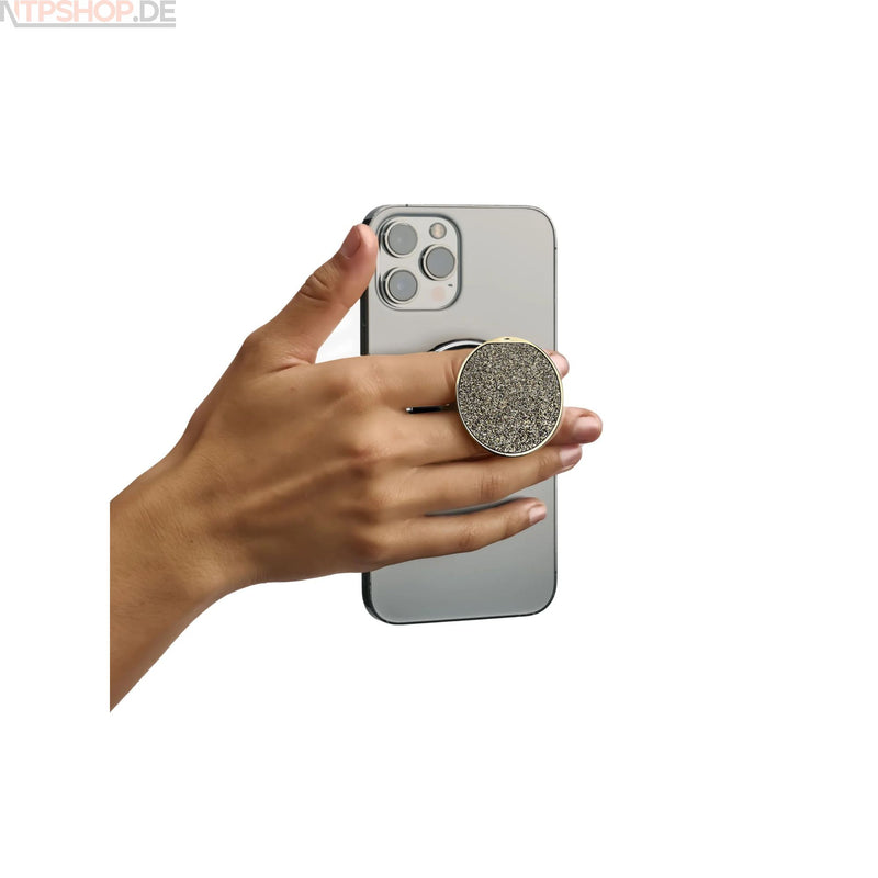 Laden Sie das Bild in Galerie -Viewer, HANDL New York HO1000-GSGE Gold Sparkl magHANDL O PopSockets - New-Tech-Products GmbH NTP NTPShop.de www.ntpshop.de www.new-tech-products.de all4living Onlineshop Online Store Gadgets Elektrogeräte