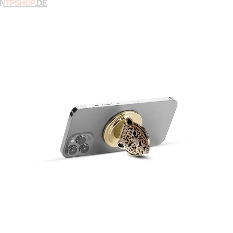 Laden Sie das Bild in Galerie -Viewer, HANDL New York HOJ1000-JCGE HANDL O Jewelery Jewel Cheetah PopSockets - New-Tech-Products GmbH NTP NTPShop.de www.ntpshop.de www.new-tech-products.de all4living Onlineshop Online Store Gadgets Elektrogeräte