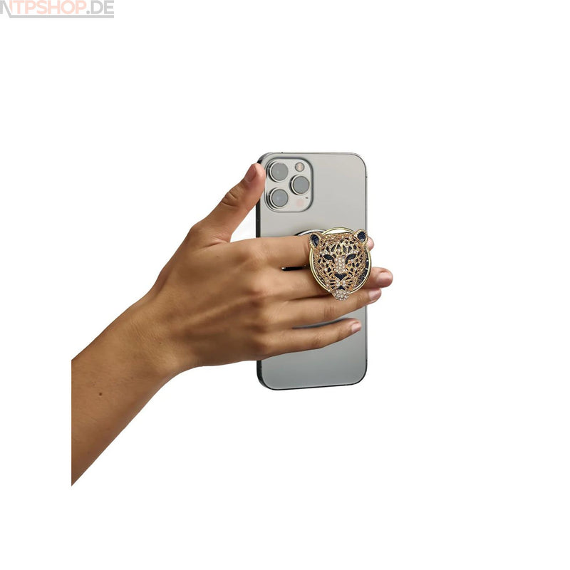 Laden Sie das Bild in Galerie -Viewer, HANDL New York HOJ1000-JCGE HANDL O Jewelery Jewel Cheetah PopSockets - New-Tech-Products GmbH NTP NTPShop.de www.ntpshop.de www.new-tech-products.de all4living Onlineshop Online Store Gadgets Elektrogeräte