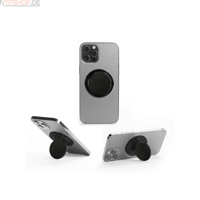 Laden Sie das Bild in Galerie -Viewer, HANDL New York HOM1000-BMB Black Leather magHANDL O PopSockets - New-Tech-Products GmbH NTP NTPShop.de www.ntpshop.de www.new-tech-products.de all4living Onlineshop Online Store Gadgets Elektrogeräte