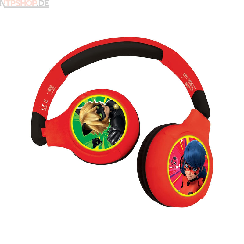 Laden Sie das Bild in Galerie -Viewer, Lexibook - 2-in-1 Stereo Audio-Kopfhörer mit Bluetooth und Kabel in tollen Designs