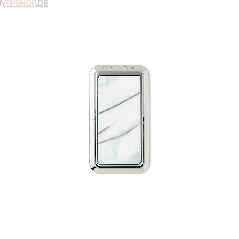 Laden Sie das Bild in Galerie -Viewer, HANDL New York HX1002MB-WHS-N White and Silver Marble HANDLstick