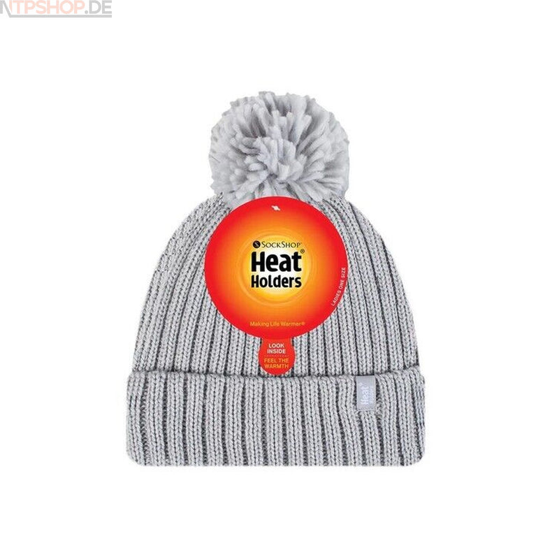 Laden Sie das Bild in Galerie -Viewer, Heat Holders BSHH763OSGRY Frauen Mütze light grey